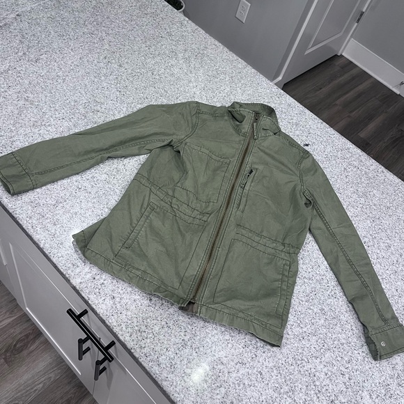 Madewell Olive Green Utility Jacket - Picture 2 of 9